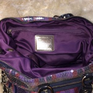 Coach Bags - COACH XL Poppy plaid handbag Coach Bags - COACH XL Poppy plaid handbag